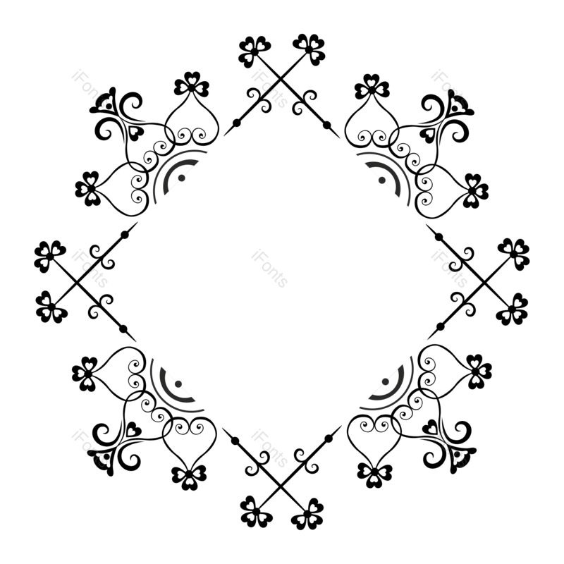 边框图片,复古元素,欧式PNG,花纹免抠素材